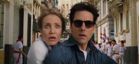 Scene from the movie "Knight and Day."
