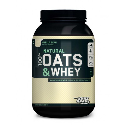 Optimum Nutrition Oats and Whey is 100% natural.