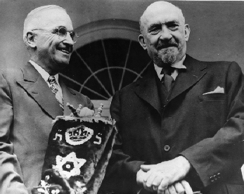 Truman and Chaim Weizmann