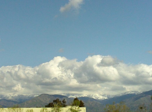 A magnificent picture of the San Bernardino Mountains.