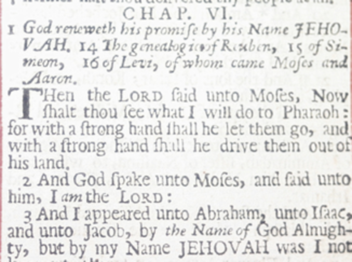 Notable Errors introduced into the Bible