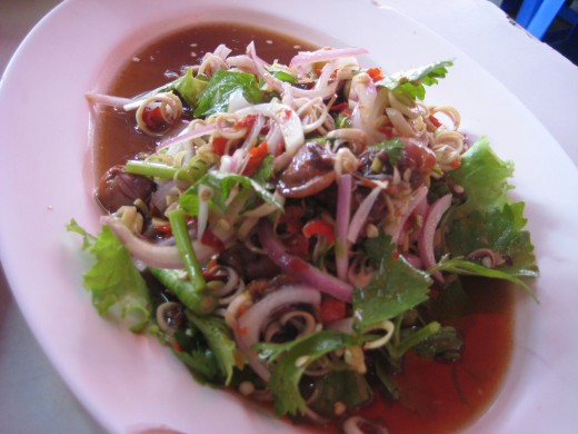 Pork Liver Salad