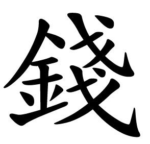 chinese symbol for money