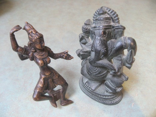 Ganesh dances with his girfriend