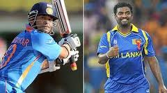 Sachin Tendulkar & Muttiah Muralitharan