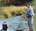 Quality of Life - Means Fishing thanks to a portable oxygen concentrator.