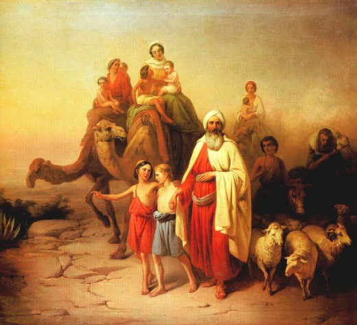 Abraham leaves Ur and Idol worship