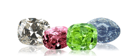 Fancy colored diamonds