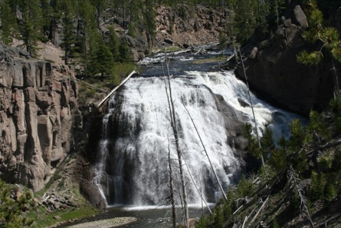 Gibbons Falls at Yellowstone 