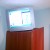 The TV was tilted. The TV was tilted.