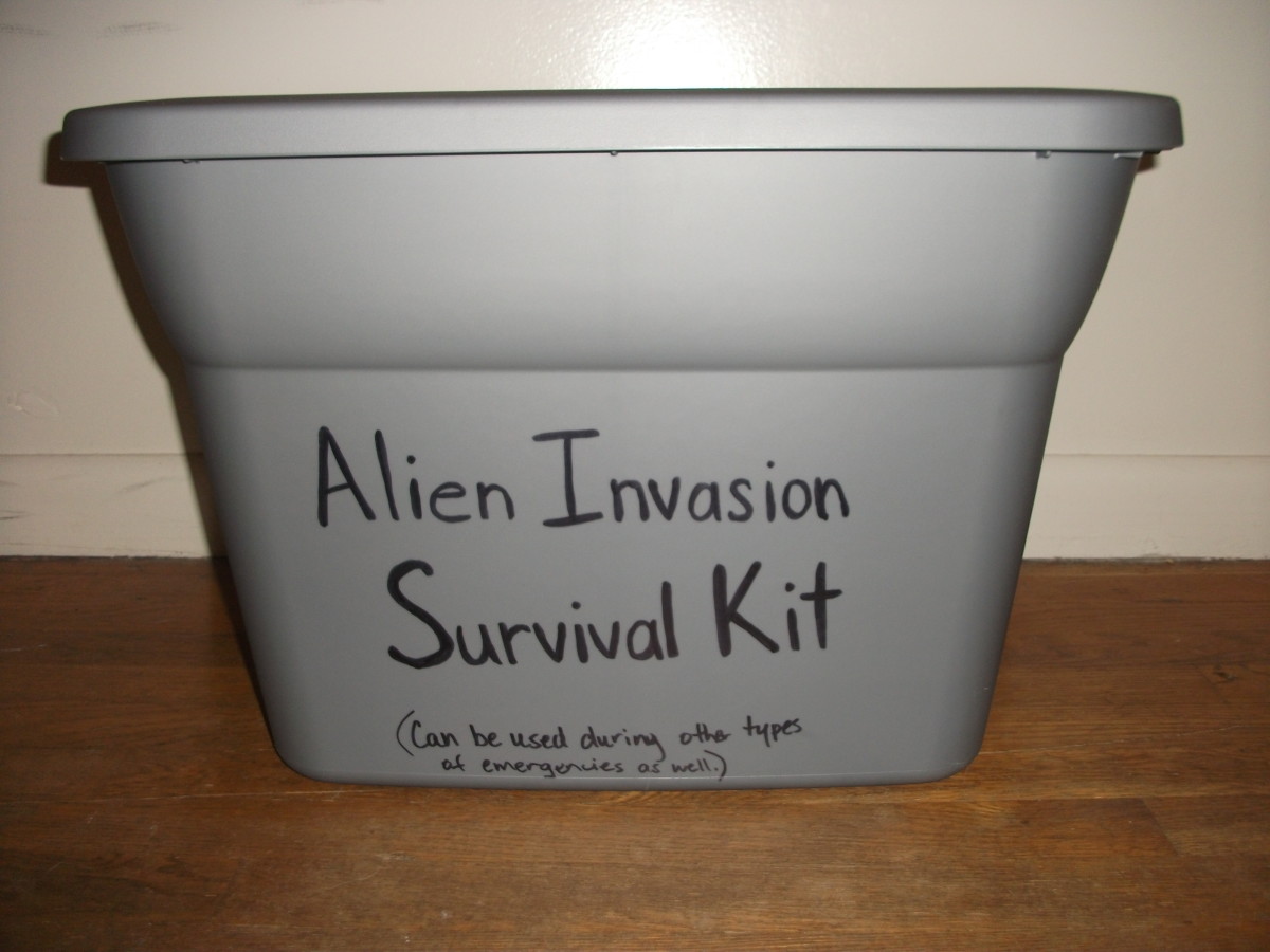 Put your survival gear in a water proof container that you can quickly access.