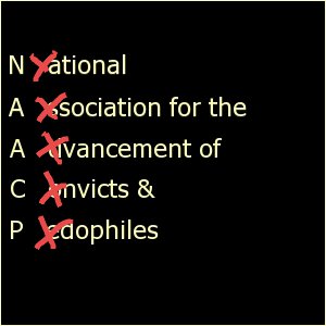 National Association for the Advancement of Convicts and Pedophiles
