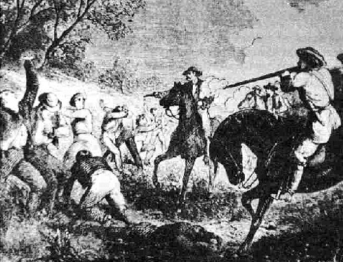 Jayhawkers and Bushwackers fight it out over Kansas becoming a Free-State or a pro-slavery state.