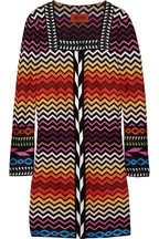 classic Missoni crochet-knit coat 