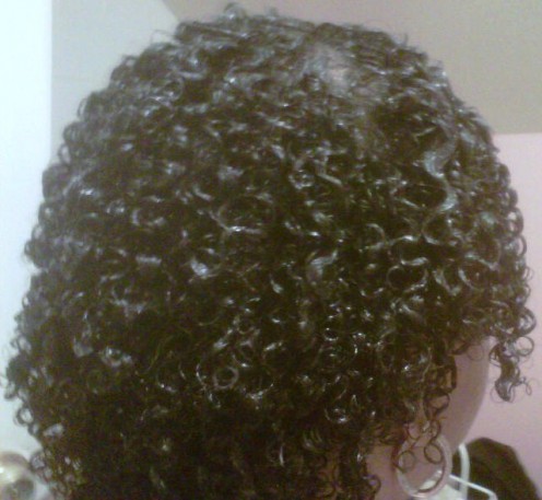 Kinky Curly Custard Applied over Knot Today by Kinky Curly