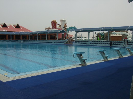 Full size swimming pool