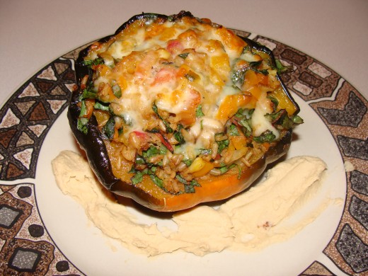Stuffed Acorn Squash