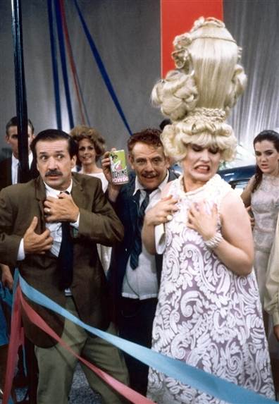 Blondie's Debbie Harry as Velma Von Tussle in Hairspray