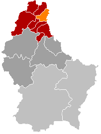 Map location of Heinerscheid