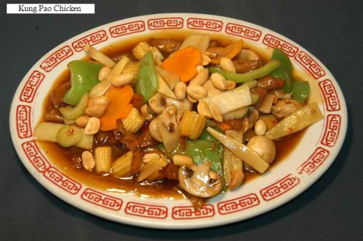 Kung Pao Chicken (Courtesy of chinese-food-info.com)
