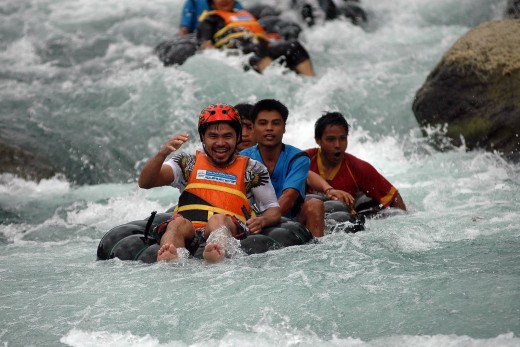 Congressman Pacquiaio Enjoying Sarangani Water image source: http://2.bp.blogspot.com