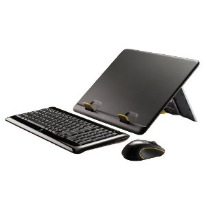 Logitech Notebook Kit MK605 Keyboard, Mouse, and Laptop Stand