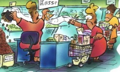 Gabriel's Groans: Is Online Shopping The Way To Go? Why A Trip To The Supermarket Made Me See Red!