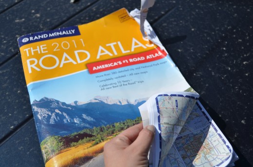 Whether you are taking a road trip or just driving to the airport, you should always make sure you have an Atlas tucked under your seat. You can always tell a well used map - the edges are often tattered and torn!