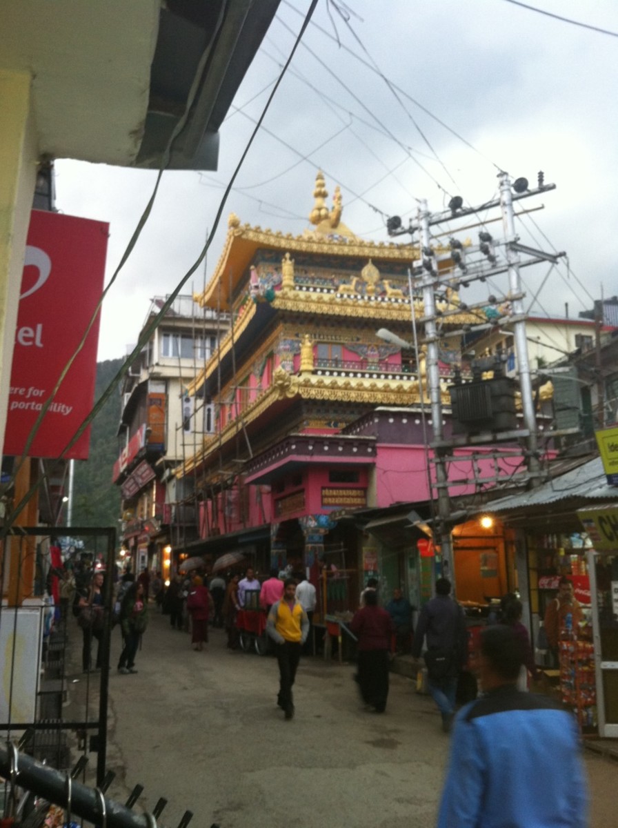 Tibetan Temple in Mecleod Ganj