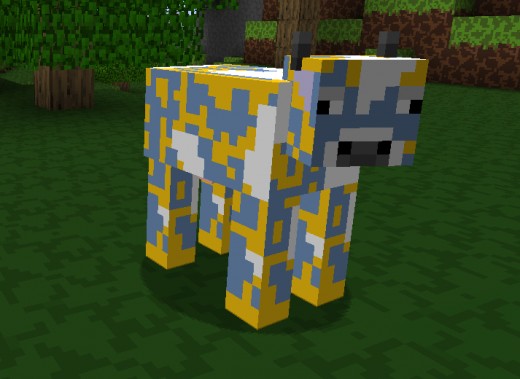 How did I make this cow? 