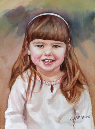 You will also find useful tutorials, free lessons and a learning centre at Chens website. Note: This portrait has been used for illustrative puposes and  Chen's work is not associated with the colour recipe in this hub.