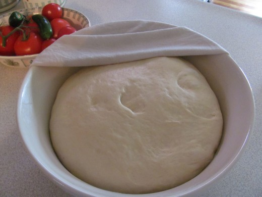 Dough after First Rising