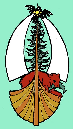 Logo for our hands-on teaching business, themed around the idea of 'lifeboats' for sustainability.