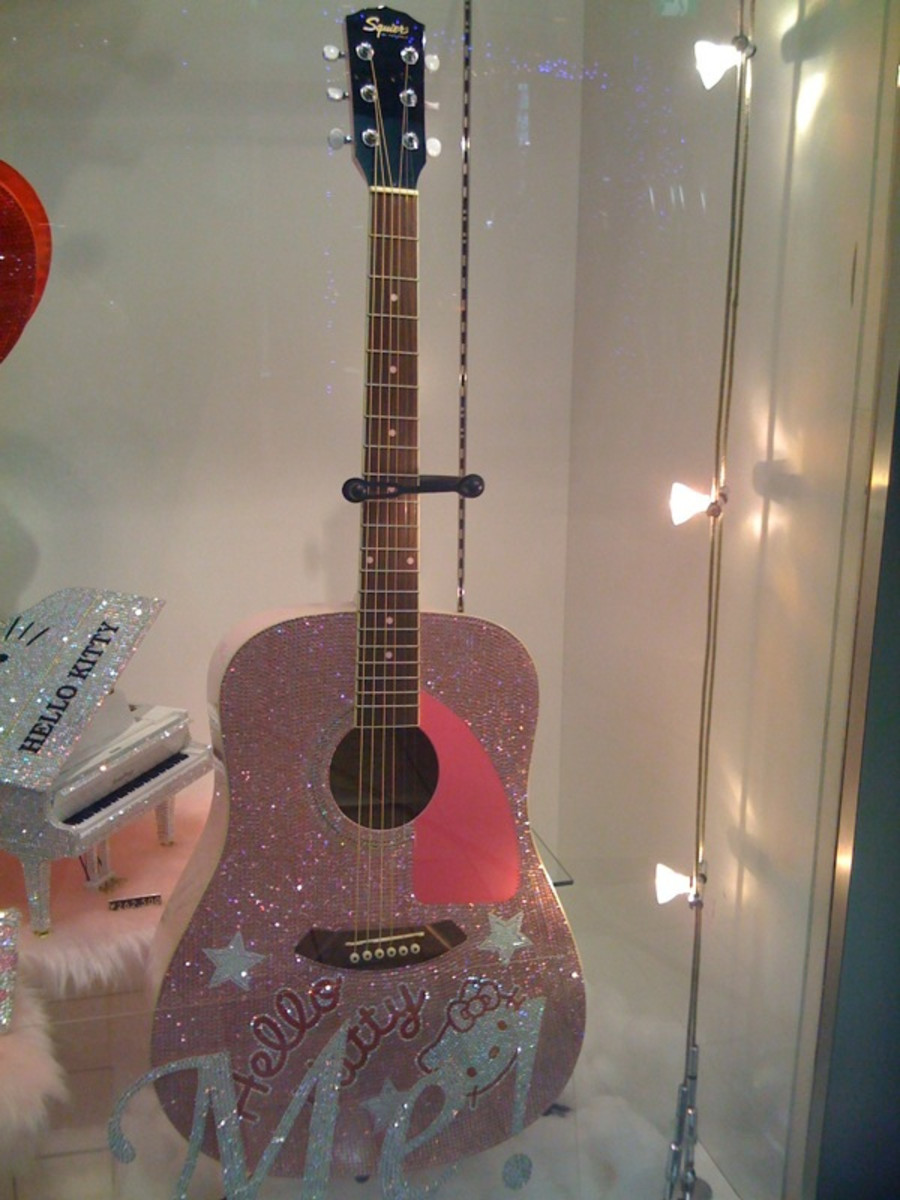 Hello Kitty Acoustic Guitars - a Buyer's Guide