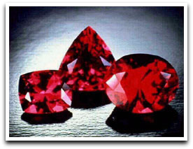 FACETED RAMAURA RUBIES