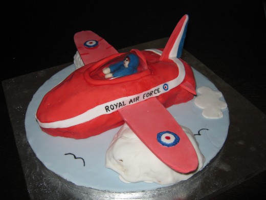Red Arrow Cake