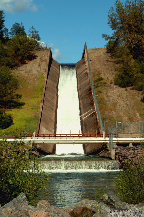 Con Dam Spillway - Rutherford, Ca. 