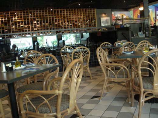 I had Cafe Sausalito all to myself!