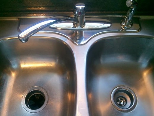 My very own clean sink.