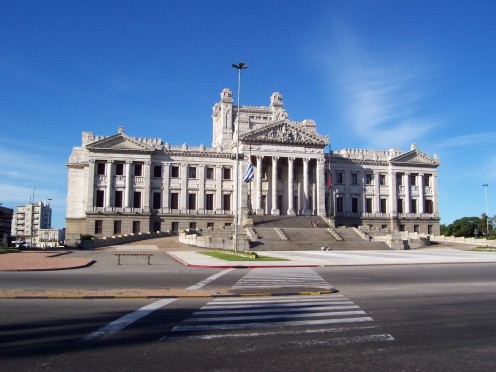 The Legislative Palace, Montevideo, Uruguay