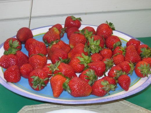 Fresh strawberries with spinach make a great summer salad Hub #17 of 30