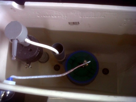 I had the 'privilege' of playing plumber today at work.  I replaced whatever this thing is in the office's toilet. 