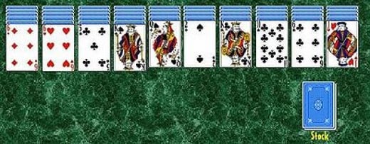 number ofpossible games in 2 suit spider solitaire