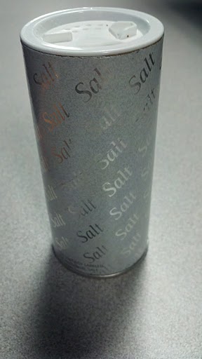 Sodium + Chloride = Table Salt. And this is a picture of table salt... taken by me... pretty good aye?