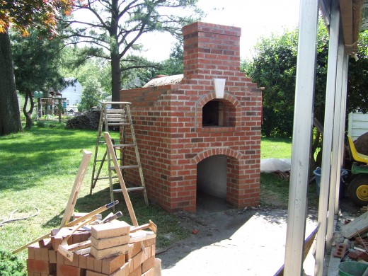 Phase two, before door installation.