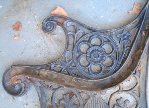 diy - how to restore a cast iron and wood garden bench