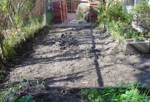 And you see the rest of the shallow hole.