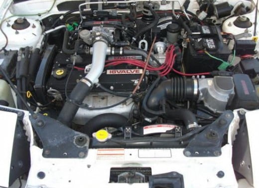 1991 Mercury Capri XR2 Turbo engine