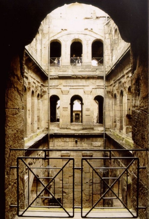 Inner court of the Porta Nigra, Trier