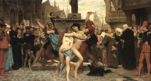 Le Supplice Des Adulteres by Jules Garnier